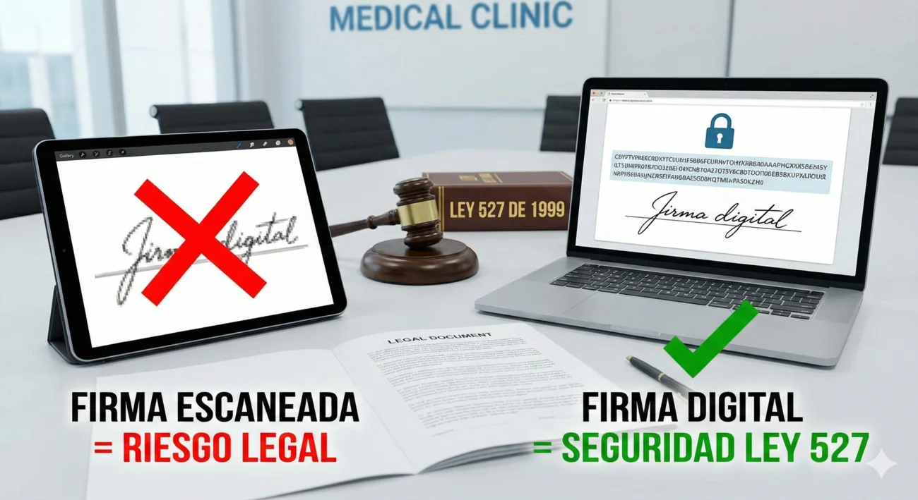 Blog | Firma Digital vs. Firma Electrónica: Por qué escanear tu firma te puede costar una demanda (Análisis Ley 527)