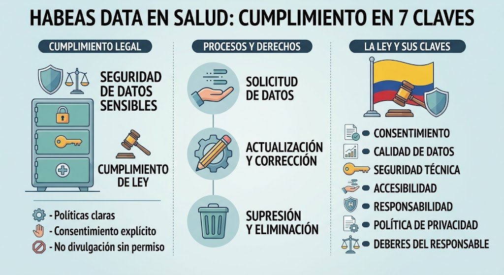 Blog | Habeas Data en Salud: Guía Clara con 7 Claves para Cumplir la Ley