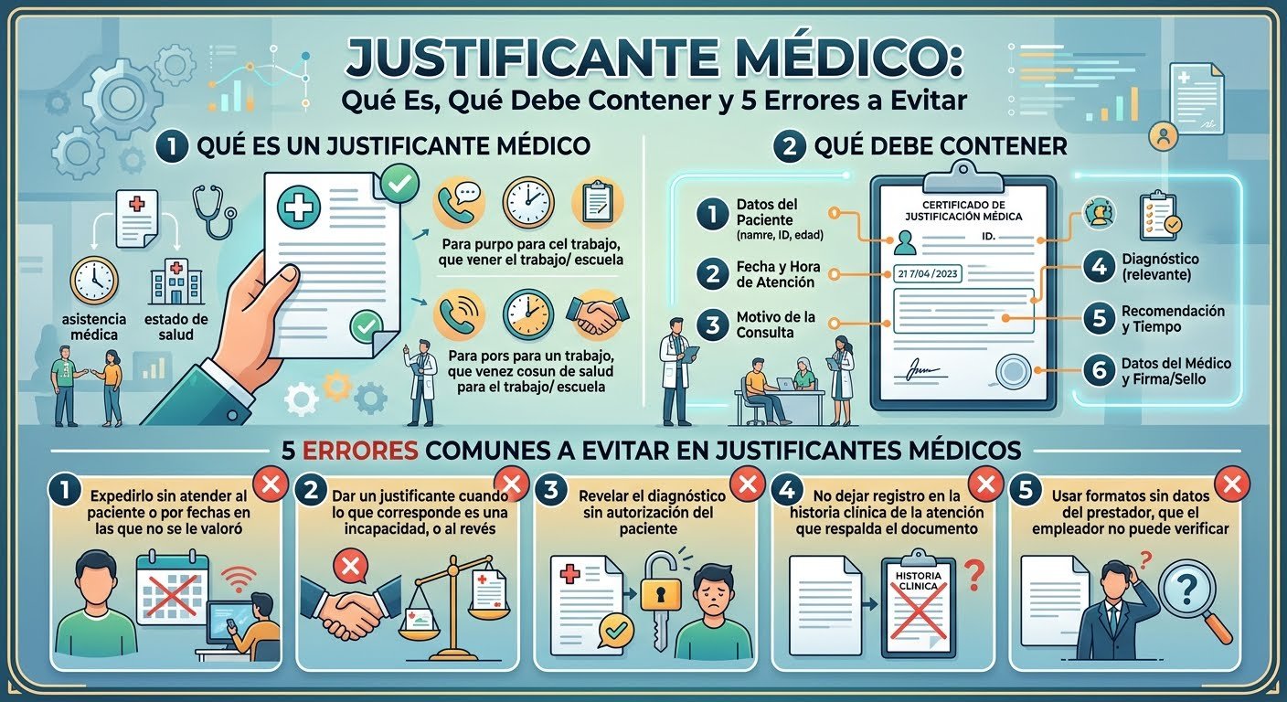 Blog | Justificante Médico: Qué Es, Qué Debe Contener y 5 Errores a Evitar