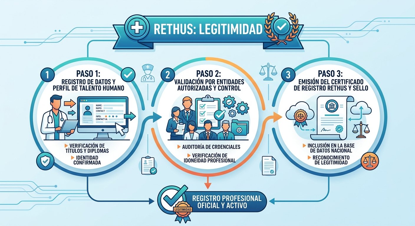 Blog | ReTHUS: Legitimidad Registro en 3 Pasos